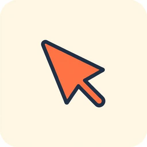 A standard arrow cursor icon